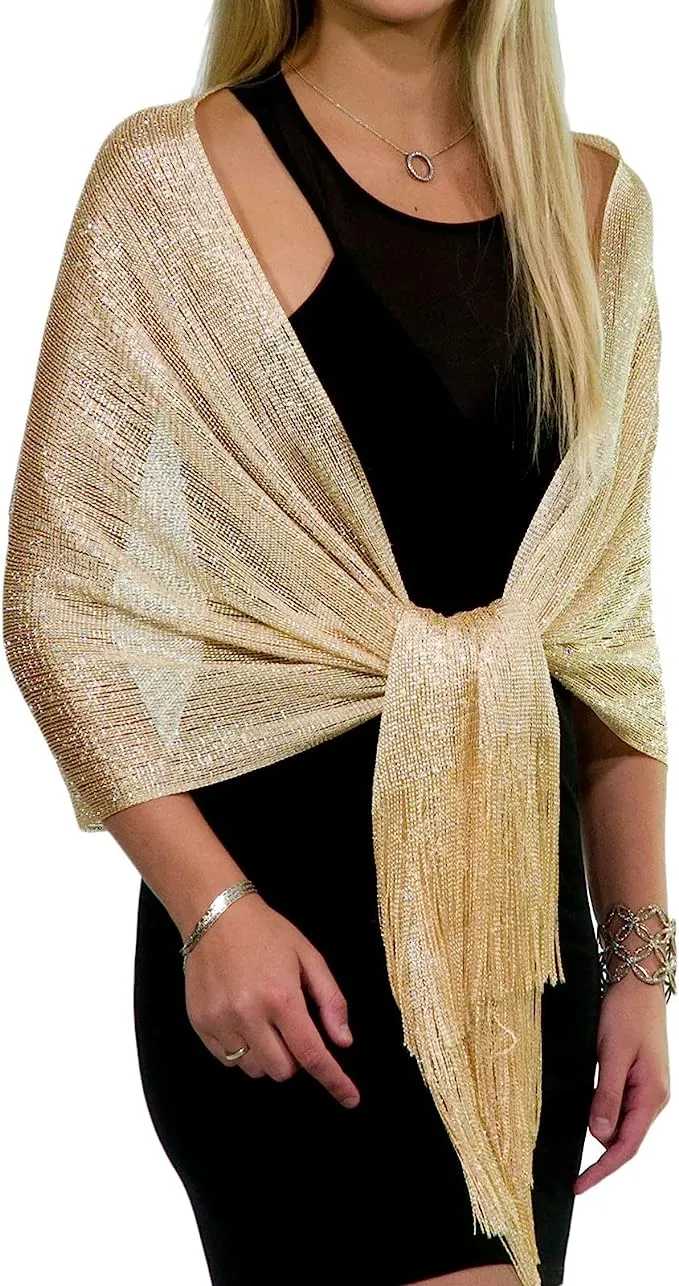 Shineglitz Shawls and Wraps for Evening Dresses Womens, Shawls and Wraps, Dressy Shawls and Wraps for Evening Wear