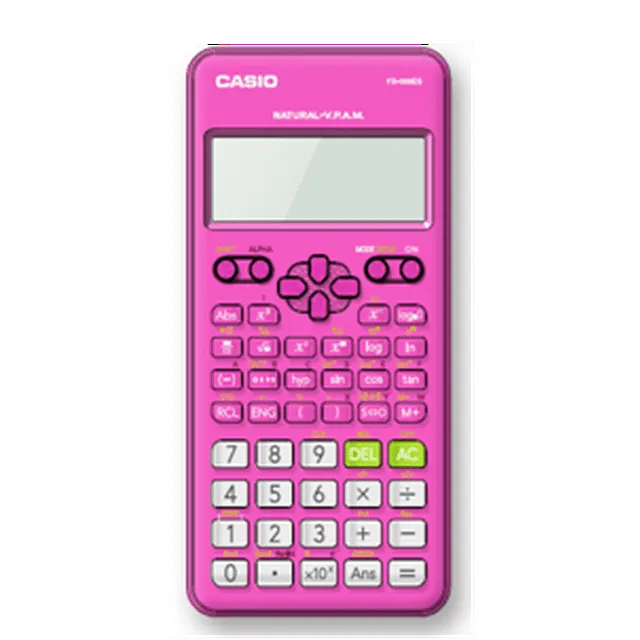 Casio fx-300ESPLS2 Pink Scientific Calculator Small