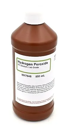 Innovating Science 6% Laboratory-Grade Hydrogen Peroxide 500ml - The Curated Chemical Collection