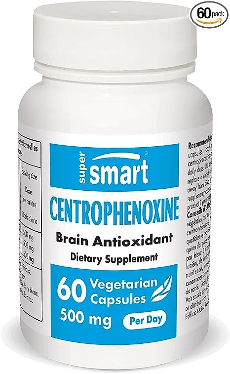 Supersmart Centrophenoxin<wbr/>e 500Mg per Day (DMAE &amp; Pcpa) - Nootropics Supplement |