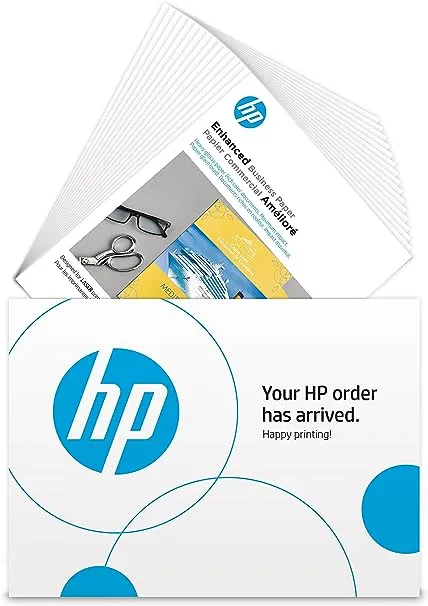 HP Enhanced Business Glossy Brochure Paper 8.5" x 11" 50 Sheets/Pack (4wn09a)