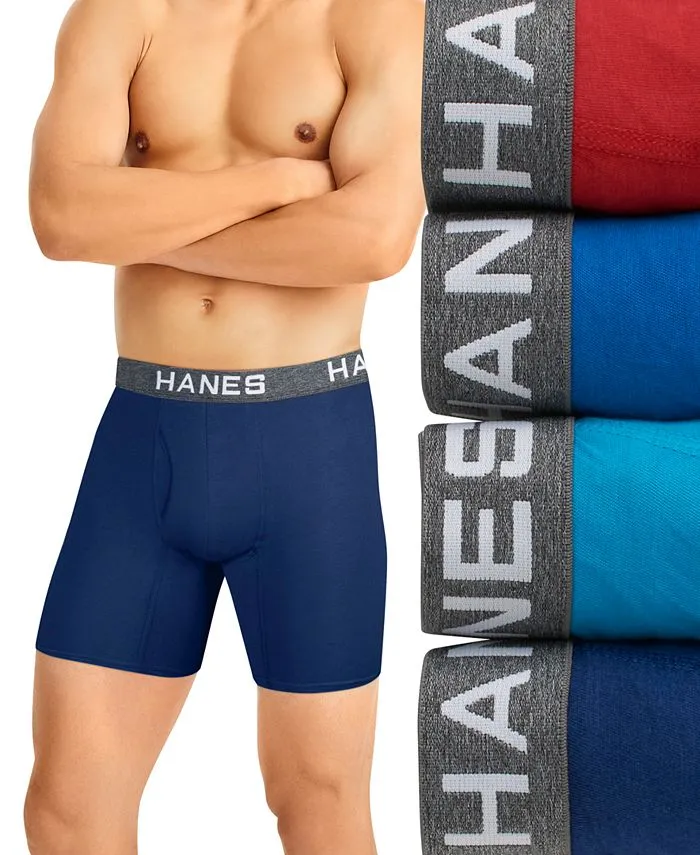 Hanes Comfort Flex Fit - Calzoncillos tipo bóxer de malla ultraligera para hombre ...