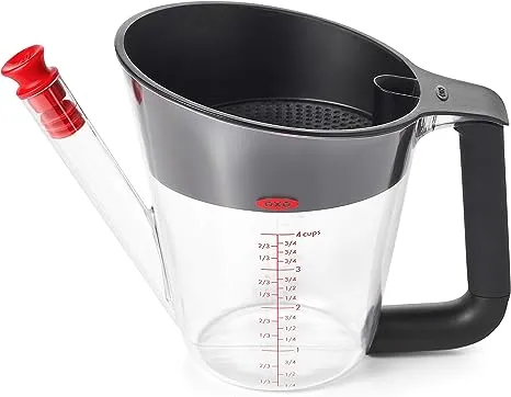 OXO Good Grips 4 Cup Fat Separator, Plastic, One Size