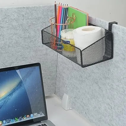 Bedside Caddy Shelf Hanging Storage Basket for Bunk Bed and Office Cubical Wa...