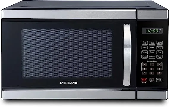 Professional 1.1 cu. Ft. 1000-Watt Countertop Microwave Oven in Stainless Steel