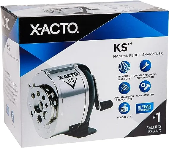 KS Manual Pencil Sharpener X-Acto