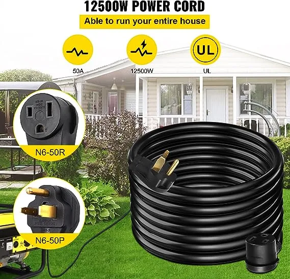 VEVOR Extension Cord Welding Cord MIG Plasma