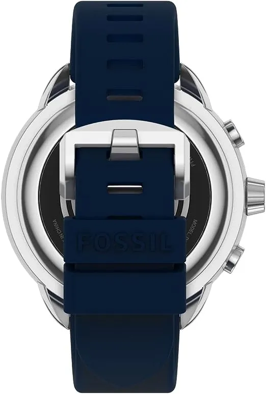 Gen 6 Wellness Edition Hybrid Smartwatch Navy Silicone