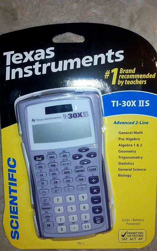 Texas Instruments TI-30XIIS Scientific Calculator