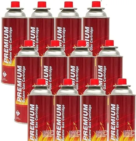 Butane Fuel Canister (12 Pack)