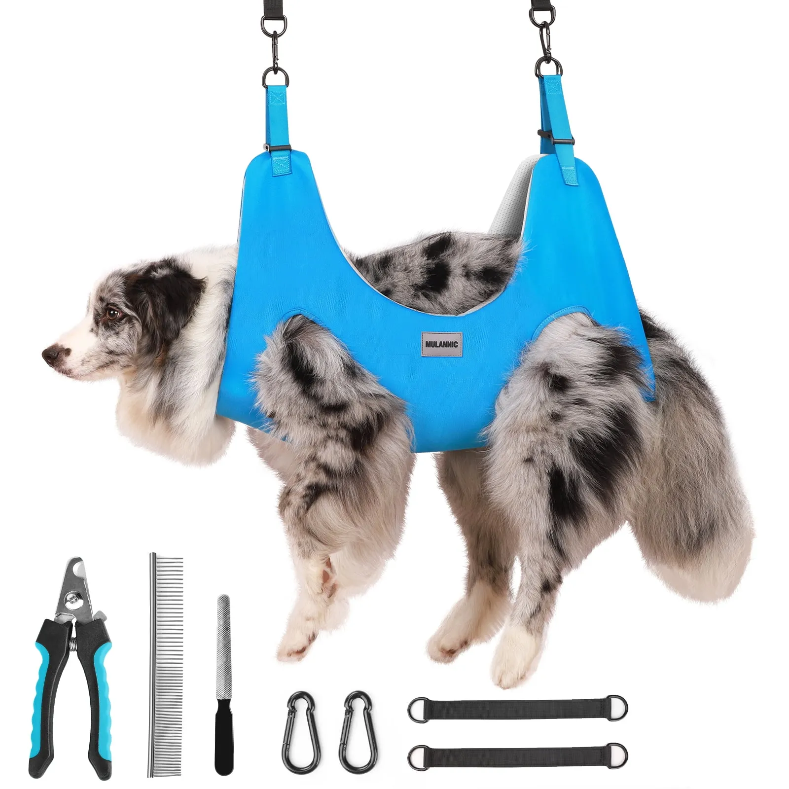 Supet Dog Grooming Hammock for Dogs, Helpful Dog Hammock for Grooming, Restraint Dog Sling for Nail Clipping, Dog Hammock for Nail Trim, Grooming