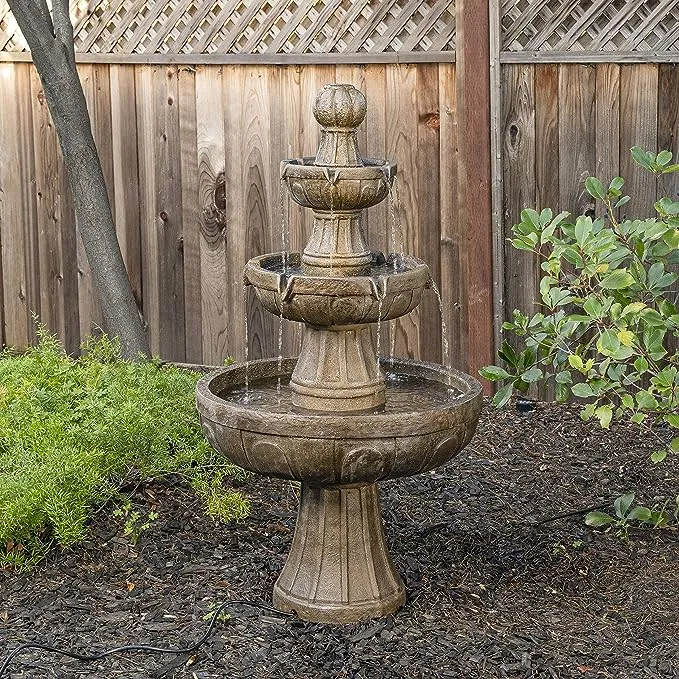 Bond Manufacturing Y97016 Napa Valley Fountain, 45H 25W 25D, Stone Look