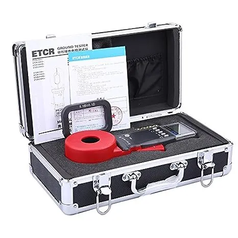 ETCR2100C+ Digital Clamp Ground Earth Resistance Meter Tester 0.01-1200Ω 0.00mA-20.0A