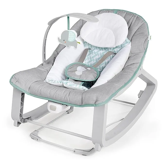 Ingenuity Keep Cozy 3-in-1 Grow with Me Bouncer - Burst