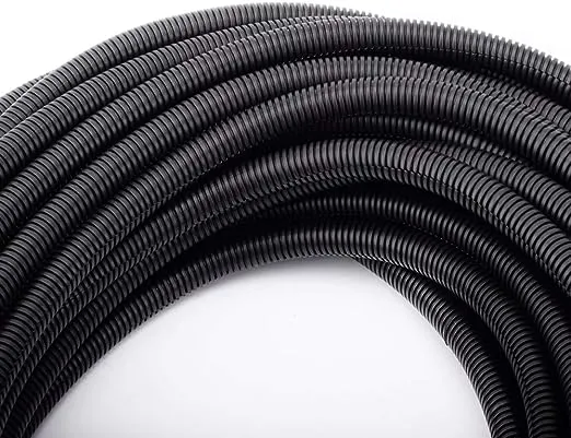 20FT 1/2” Wire Loom Split Tubing Auto Wire Conduit Flexible Cover | High Temp...