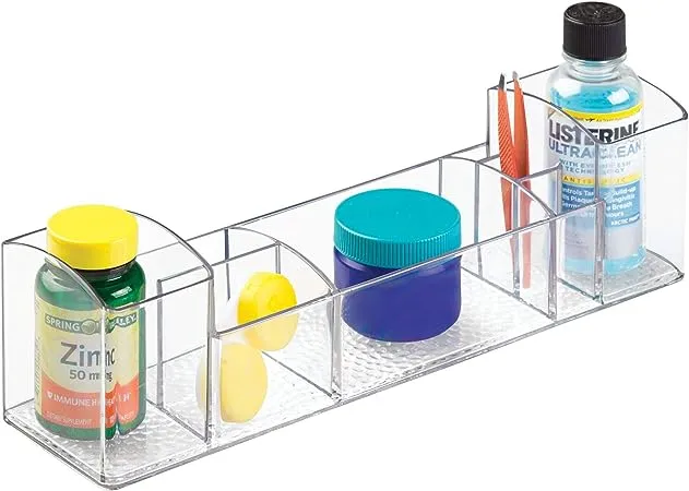 Interdesign Med+ 12-Inch Multi Level Medicine and Cabinet Organiser