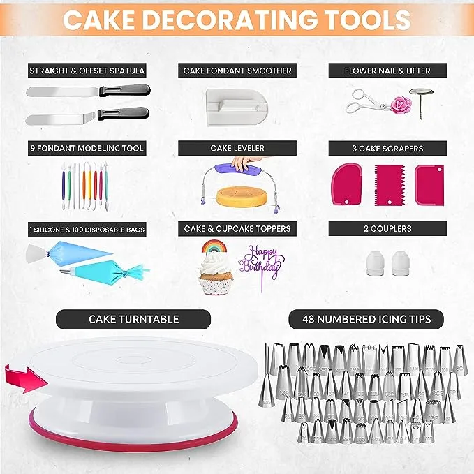 RFAQK Cake Decorating Kit