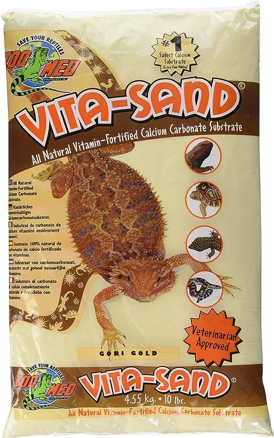 ZOO MED VITA SAND calcium carbonate substrate for Reptile