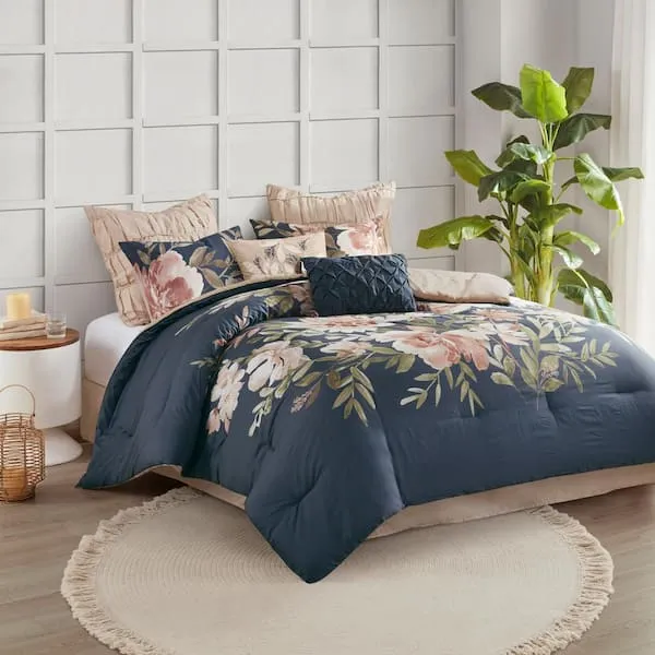 Camillia Queen 8 Piece Comforter Set