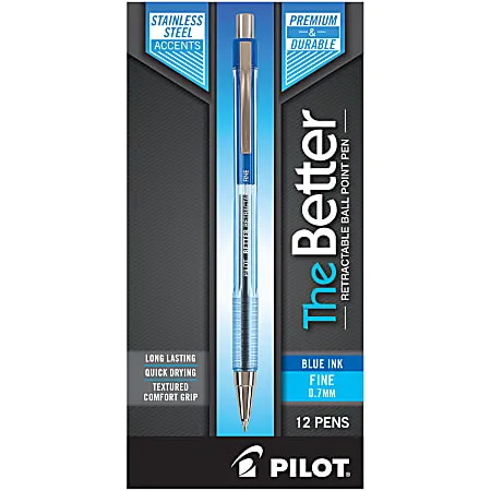 Pilot Better Pen Retractable Ballpoint