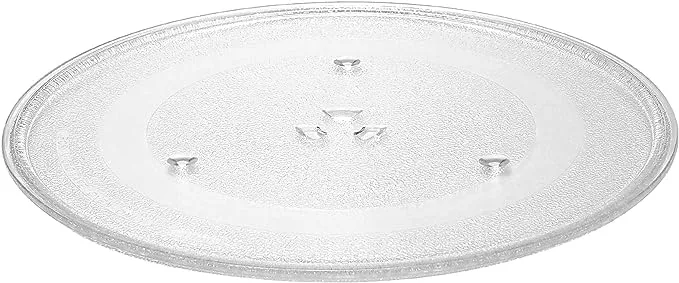 14.5" WB49X10063 Microwave Glass Plate Replacement by AMI PARTS for G.E Microwave Glass Turntable Plate Replaces WB39X10038 WB49X10193