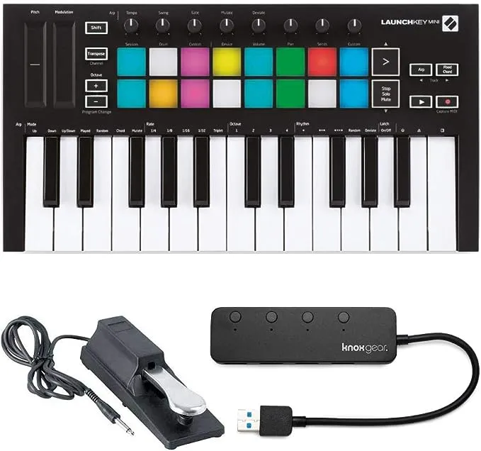 Novation Launchkey Mini MK3 25-Key MIDI Keyboard Controller