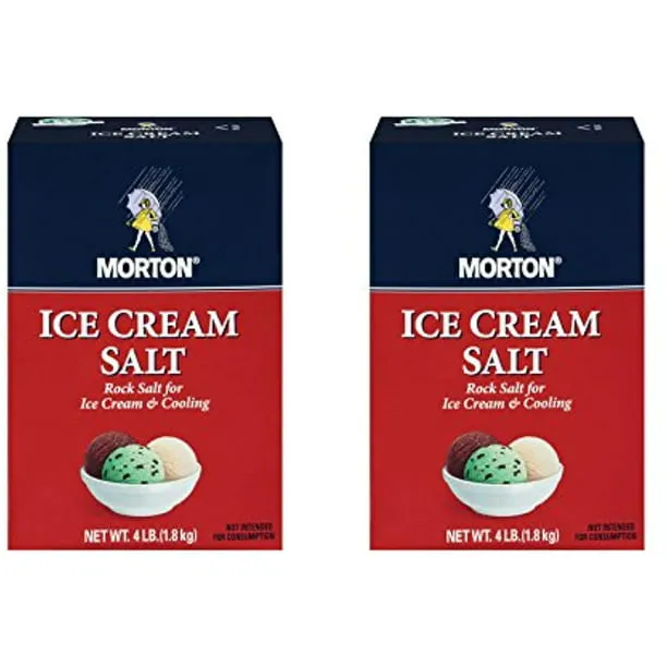 Morton Ice Cream Salt