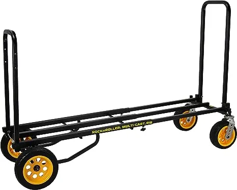 MultiCart RocknRoller R12STEALTH 8-in-1 All-Terrain Equipment Cart