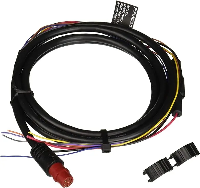 Garmin Power Cable - 8-Pin f-echoMAP Series & GPSMAP Series