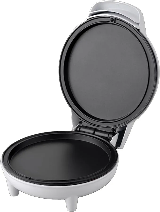 Courant Griddle/Mini Oven Compact Griddle 7-inch Personal Griddle/Pizza Maker Black