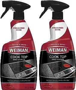 Cooktop Cleaner for Daily Use 2 Pack Streak Free Free