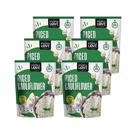 Kitchen & Love Riced Cauliflower, 8 oz, Pack of 6