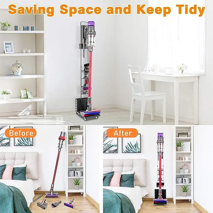 Stand Holder for Dyson V7 V8 V10 V11 V12 V15 SV22 Cordless Stick Vacuum Cleaner