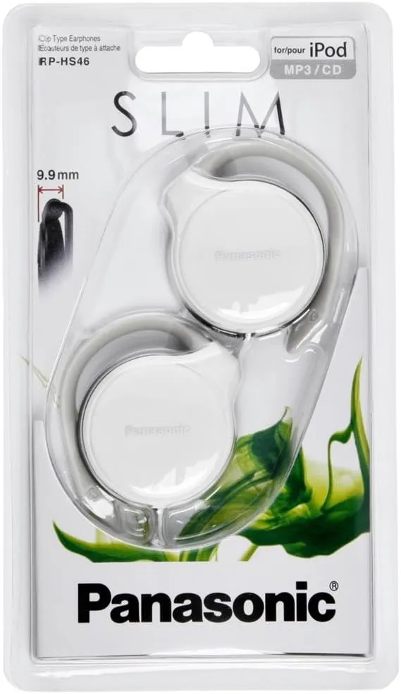 Panasonic RP-HS46 Stereo Ear Clip Headphones