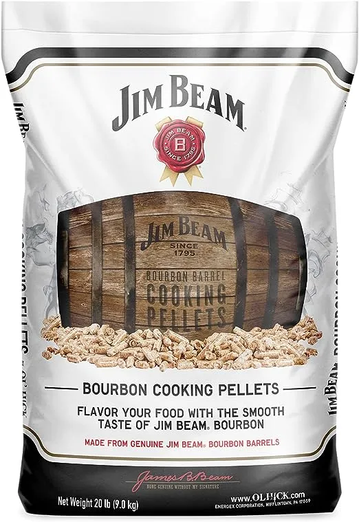 Ol' Hick 20 lbs. Jim Beam Bourbon Barrel BBQ Cooking Pellets