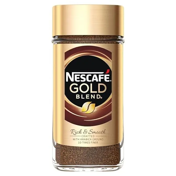 Café instantáneo tostado medio dorado NESCAFE, frasco de 100 g-