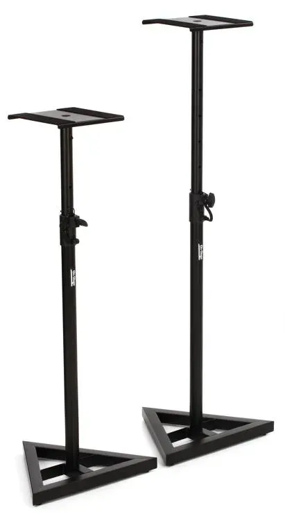 On Stage SMS6000 Pair of Height Adjustable Studio Monitor Stands