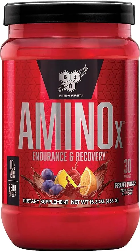 BSN Amino X Endurance & Recovery Agent, Fruit Punch - 15.3 oz