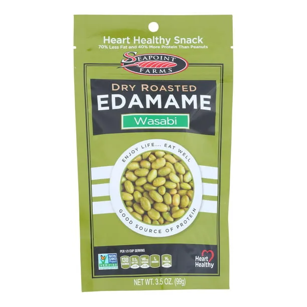 Seapoint Farms Edamame Dry Roasted Wasabi