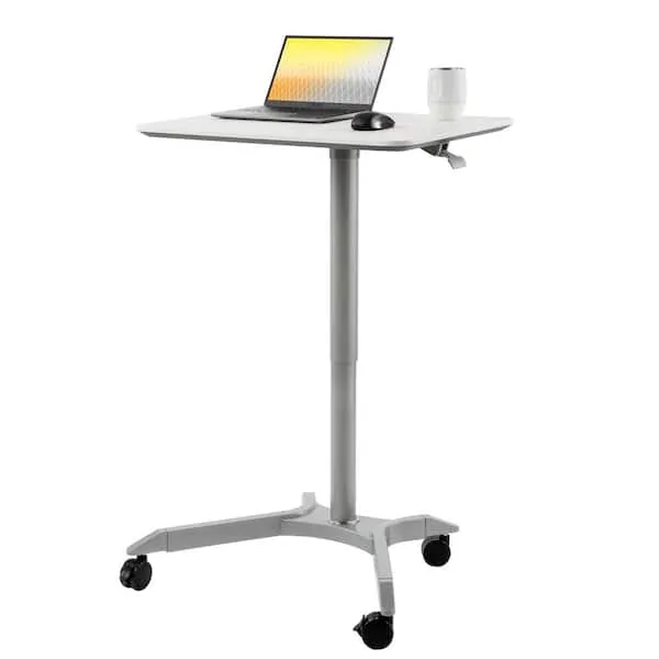 Sit Stand Mobile Adjustable Lapt