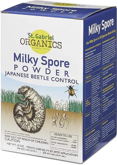 Milky Spore Japanese Beetle and Other Beetle Killer, 10 Ounce 