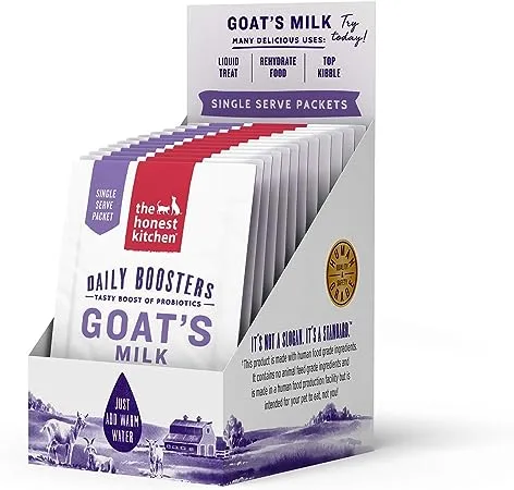 The Honest Kitchen Instant Goat's Milk with Probiotics - 12 Pack