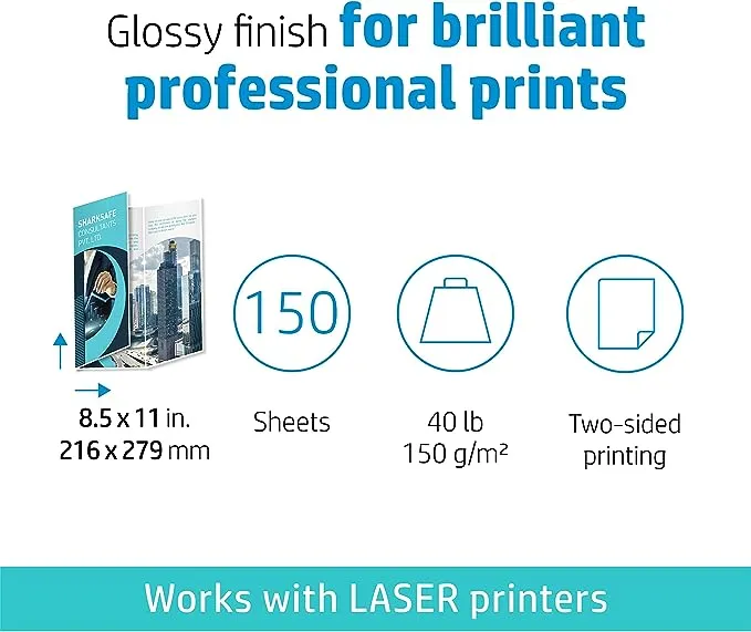 HP Tri-Fold Laser Brochure Paper Q6612A