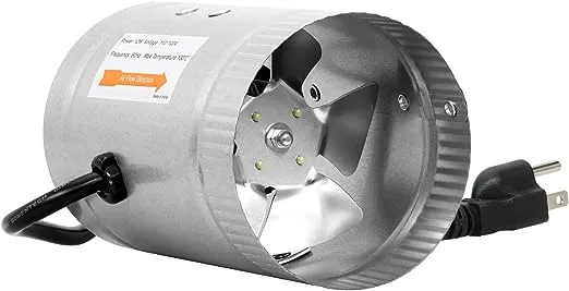 iPower 4 Inch 100 CFM Booster Fan