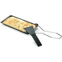 BOSKA Stainless Steel Cheese Barbeclette - Raclette Cheese Pan with Spatula - For Cooking, Baking, Grilling - Wedding Registry Items Small Kitchen Appliances for up to 4 Persons