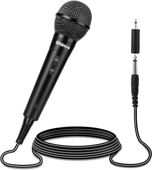 Shinco Handheld Wired Microphone