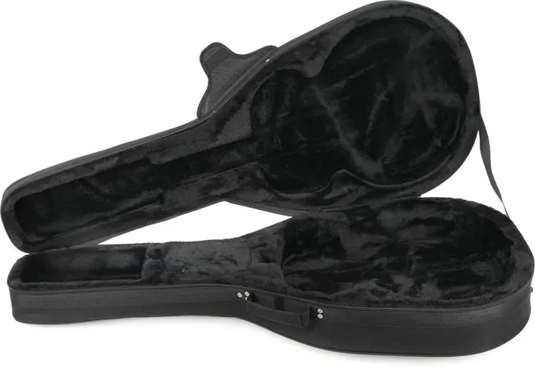 Gator Cases Lightweight Polyfoam Guitar Case For Jumbo-style Acoustic Guitars (GL-JUMBO),Black