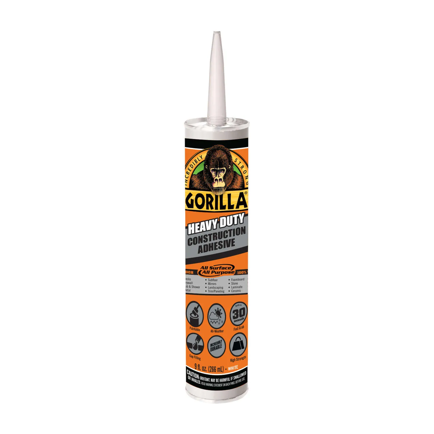 Gorilla Construction Adhesive - 9 oz