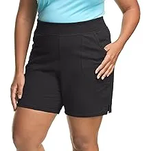 Just My Size Women's Jersey Pull-On Shorts