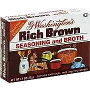 George Washington Rich Brown seasoning and Broth 1.1 OZ (Pack of 6)George Washington Rich Brown seasoning and Broth 1.1 OZ (Pack of 6)